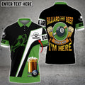 BlueJose Billiard And Beer Lover Personalized Unisex Shirt