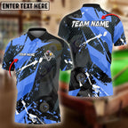 BlueJose Billiards Ball 8 Paint Color Style Personalized Name Shirt (4 Colors)
