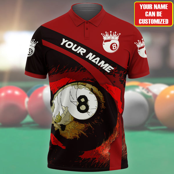 BlueJose King of Billiard Personalized Unisex Shirt