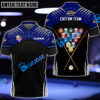 BlueJose Billiards New Sport Personalized Name, Team Name Unisex Shirt