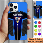 BlueJose Billiards Personalized Name Phone Case