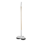 15W Cordless Electric Mop w/ 60 Min Battery Life 150RPM Rotation for Hard Floor Cleaning USB Rechargeable & Low Noise Operation