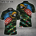 BlueJose Billiard Ball 8 Eagle Polo Shirt