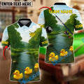 BlueJose Billiards 8 Ball Ducks On River Personalized Name, Team Name Unisex Shirt