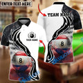 BlueJose Billiards 8 Ball Netherlands Flag Smoke Personalized Shirt