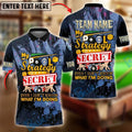 BlueJose Billiards My Pool Strategy Is Secret Even I Don‚Äôt Know Customized Name, Team Name 3D Shirt