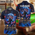 BlueJose Billiards Bigfoot American Flag 9 Ball Freedom Design Personalized Shirt