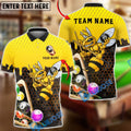 BlueJose Billiards Angry Bee 8 Ball Honeycomb Personalized Shirt
