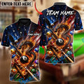BlueJoses Billiards 8 Ball Patriot Eagle Fire Dragon Magic Customized Name, Team Name 3D Shirt