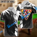 BlueJose Billiards Ball 8 Victory Rack  Personalized Name, Team Name Unisex Shirt (6 Colors)