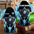 BlueJose Billiards 8 Ball Frozen Fate Personalized Name Shirt (4 Colors)
