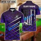 BlueJose Billiards Ball 8 To The New America Personalized Name Shirt (4 Colors)