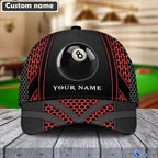 BlueJose Personalized Billiards Net Pattern Cap (8 colors)
