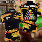 BlueJose Billiards Ball 8 Road To Champion Personalized Name Shirt (4 Colors)
