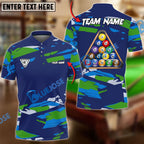 BlueJose Billiards Ball 8 Road To Champion Personalized Name Shirt (4 Colors)